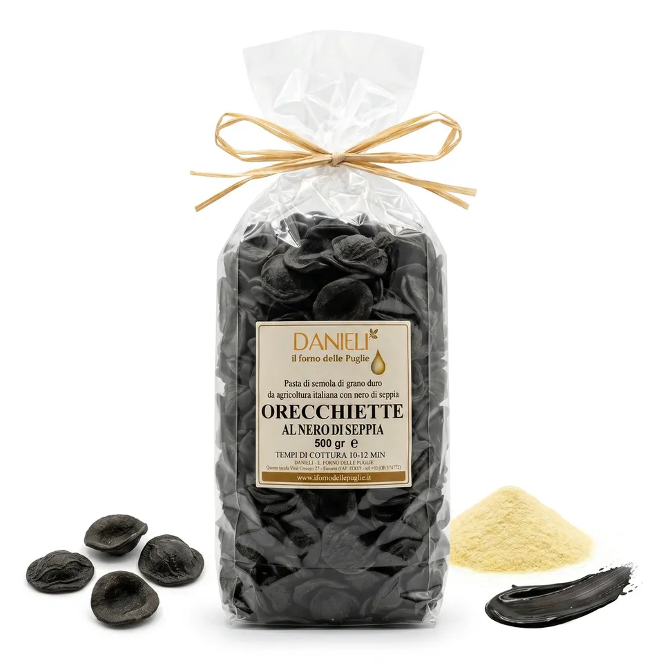 Danieli Orecchiette Nero Seppia 500g Pasta Mare