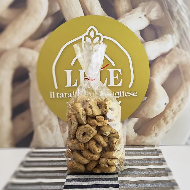 Lele Taralli Salati con Semi di Finocchio 1 Kg Classici