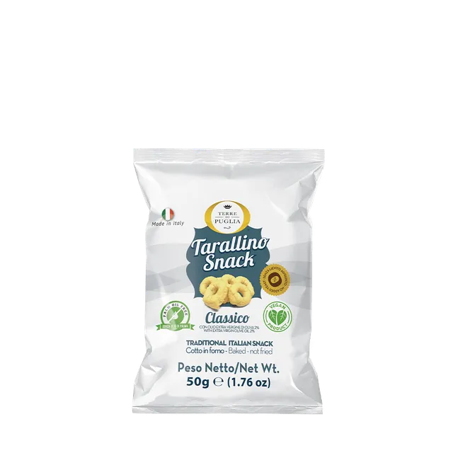 Terre di Puglia Tarallino Snack 50g Classico taralli