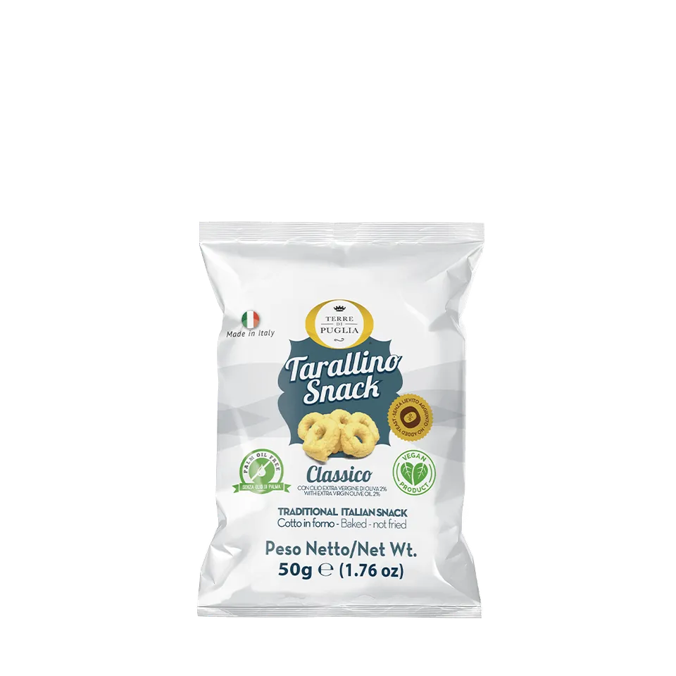 Terre di Puglia Tarallino Snack 50g Classico taralli