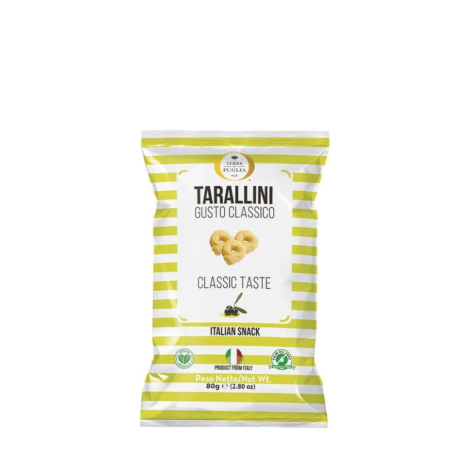 Terre di Puglia Millerighe Tarallini Classico 80g