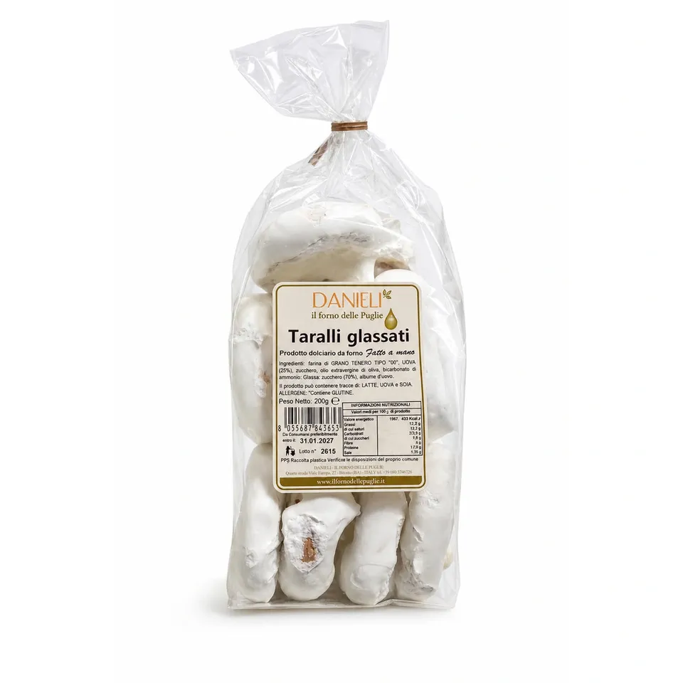 Danieli Taralli Dolci glassati taralli zucchero 200g