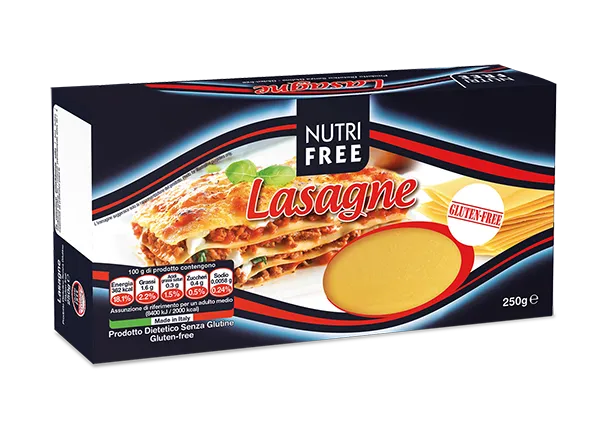 Nutrifree Lasagne pasta senza glutine pronta uso