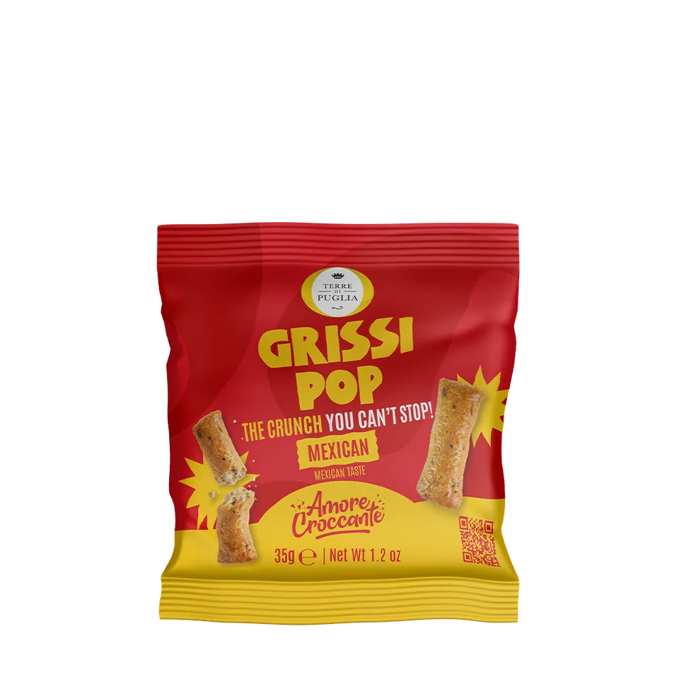 Terre di Puglia Grissi Pop Grissini 35g Mexican