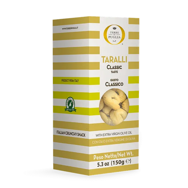 Terre di Puglia Taralli Gourmet Box Classico 150g