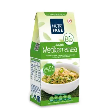 Nutrifree Instant Cup Zuppa Mediterranea zuppa piselli e fagioli