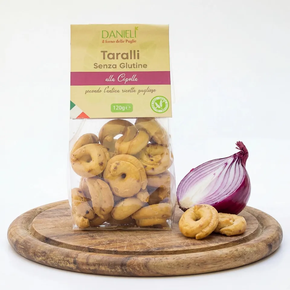 Danieli Taralli senza Glutine Cipolla taralli 120g