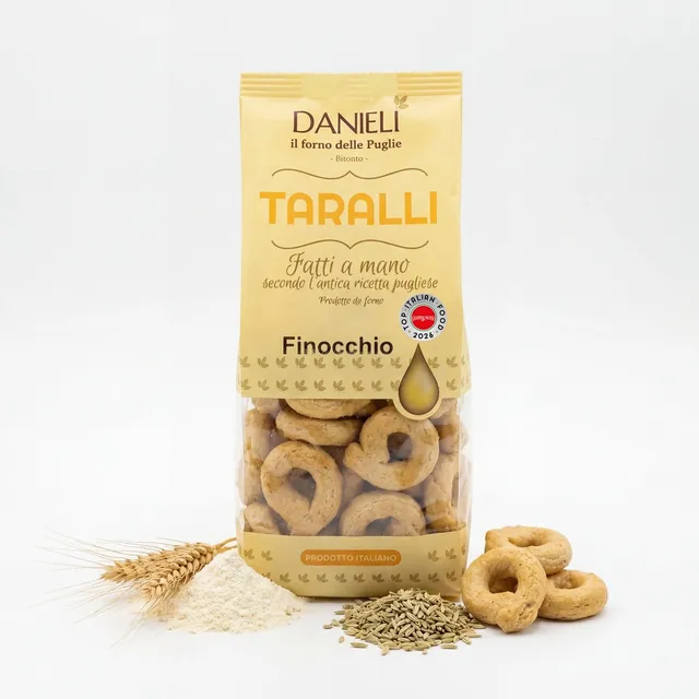 Danieli Taralli Friabili Finocchio taralli 240g al finocchio