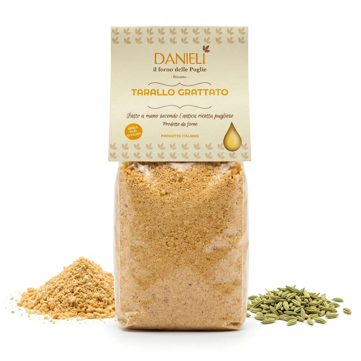 Danieli Tarallo Grattato Finocchio pangrattato 400g