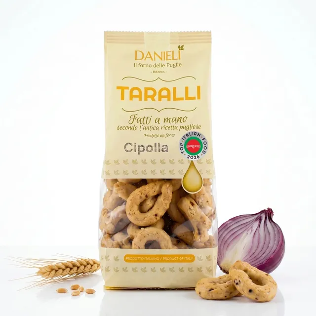 Danieli Taralli Friabili cipolla taralli pugliesi 240g