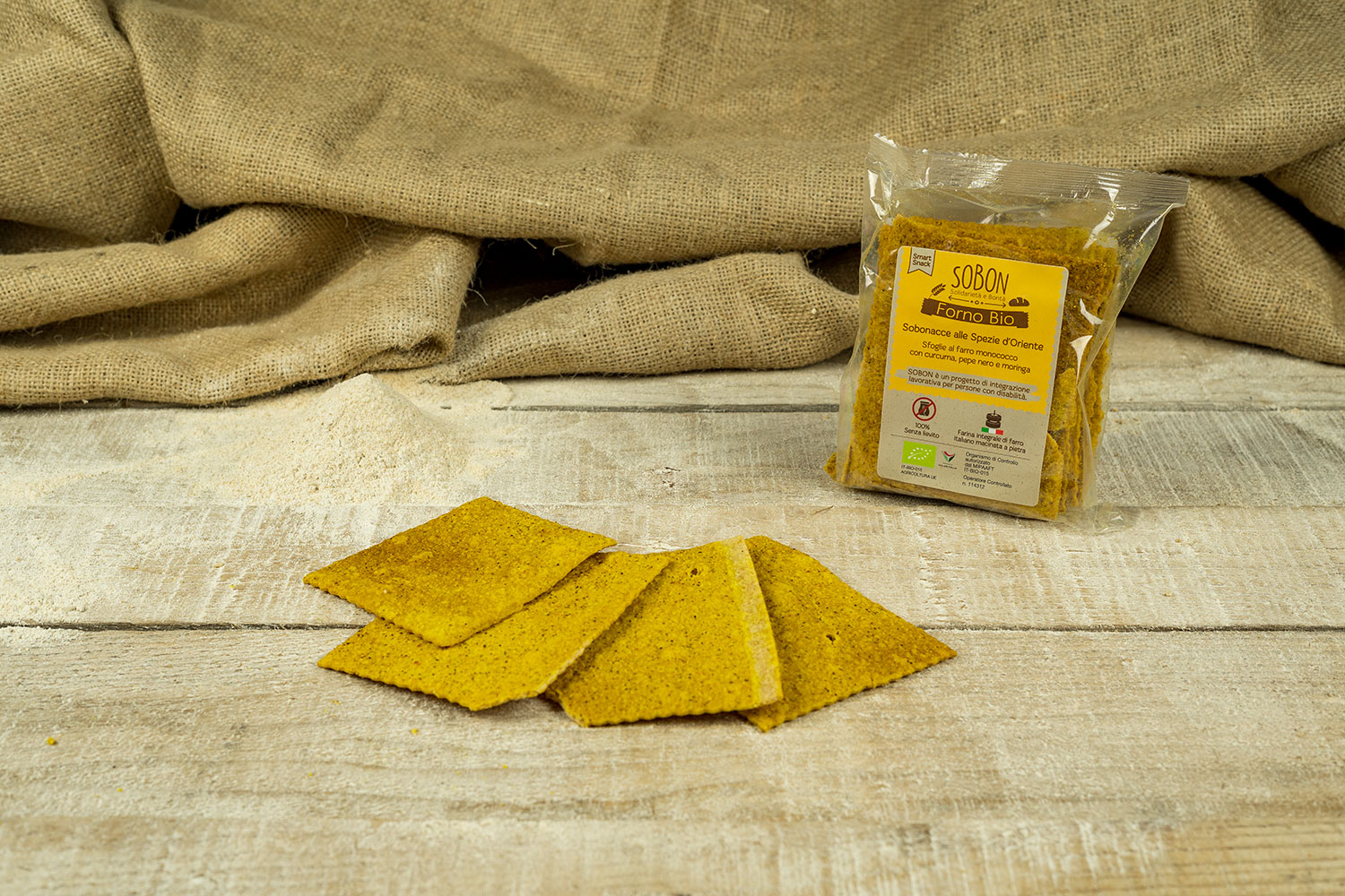 Sobon Snack Sobonacce Spezie Oriente 120g
