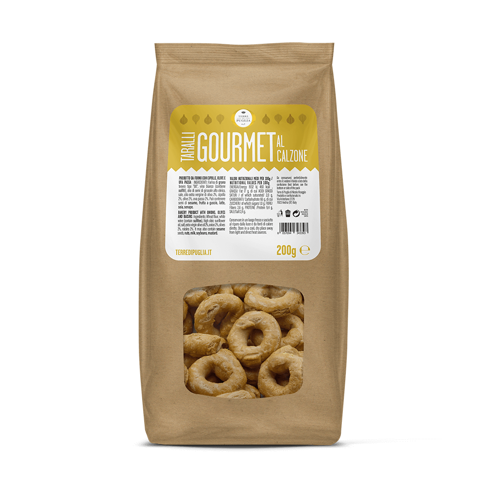 Terre di Puglia Taralli Gourmet Calzone 200g