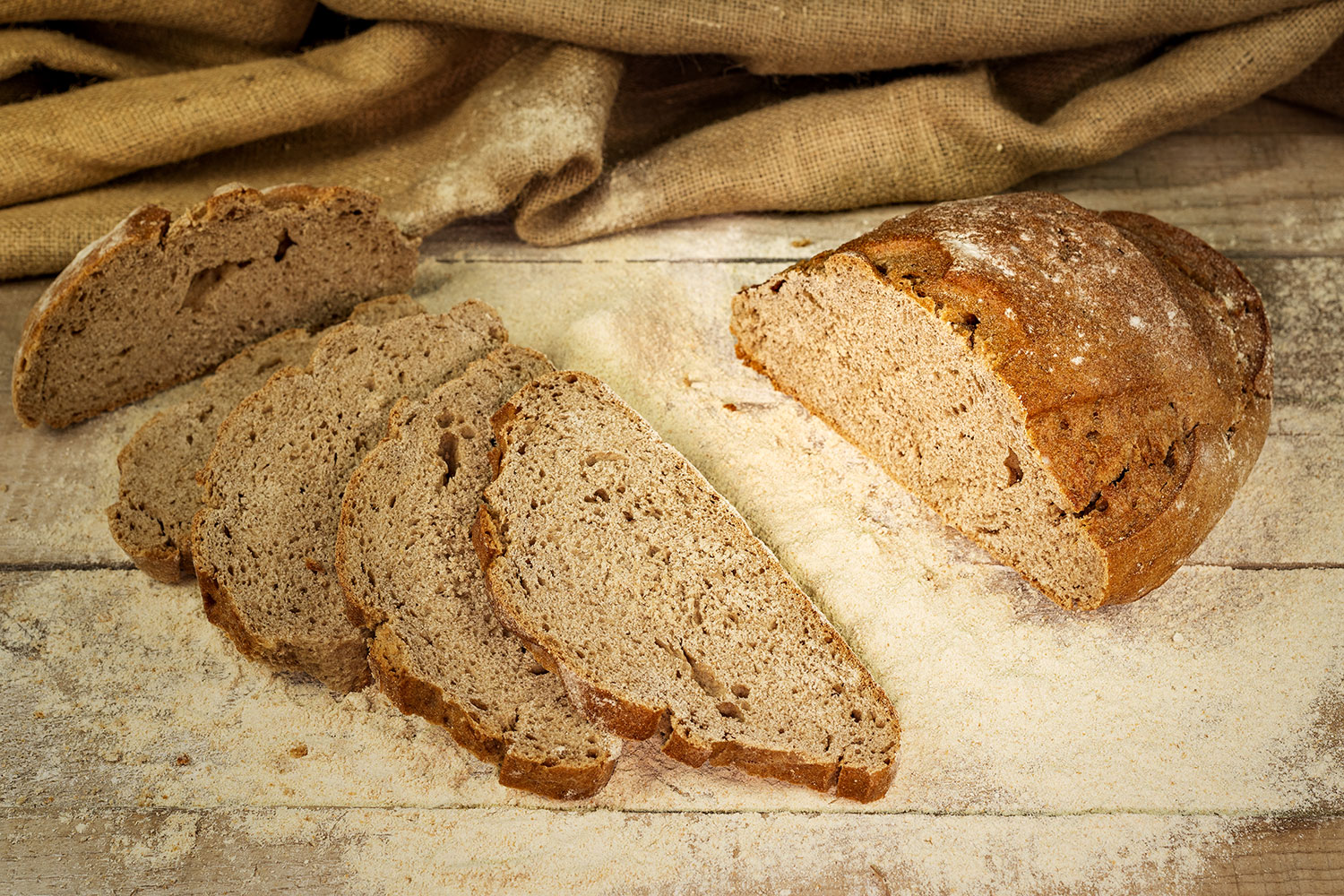 Sobon Pane Cuore di segale pane di segale al forno