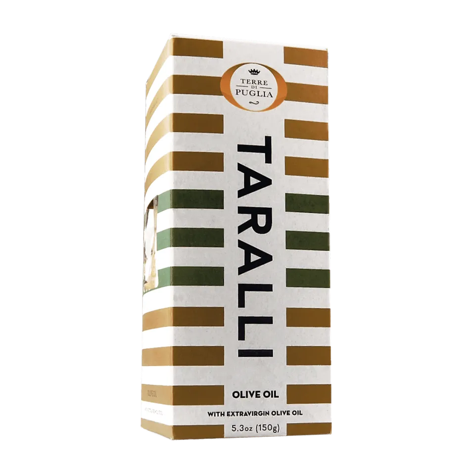 Terre di Puglia Tradizione olio extravergine taralli 150g