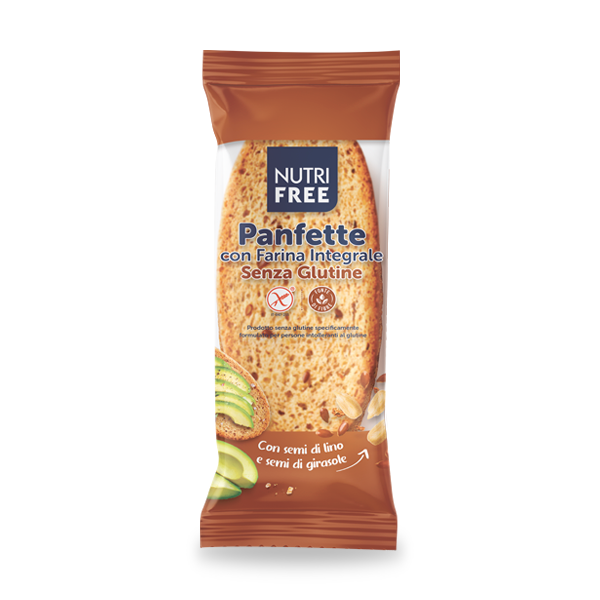 Nutrifree Panfette Integrali pane senza glutine 20 pz