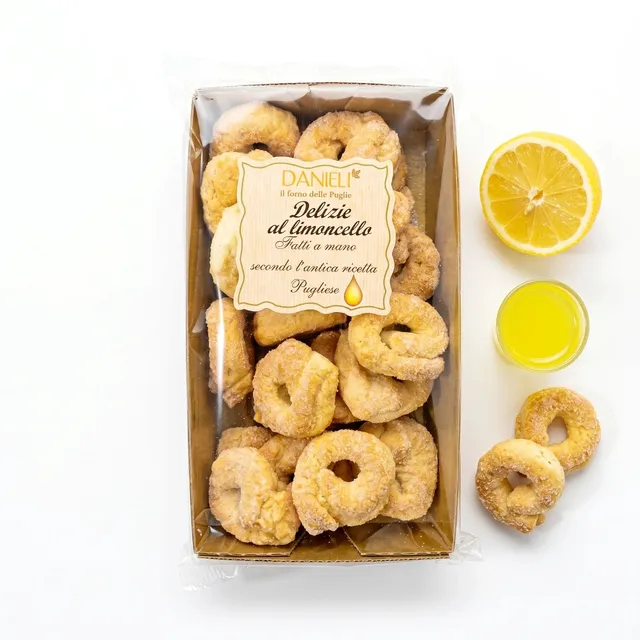 Danieli Taralli Dolci limoncello delizie limone biscotti 250g