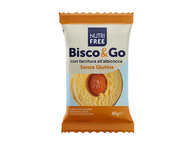 Nutrifree Bisco&Go Albicocca Biscotto Monoporzione