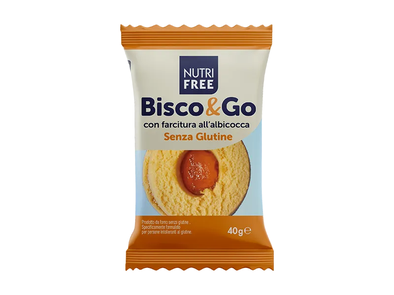 Nutrifree Bisco&Go Albicocca Biscotto Monoporzione