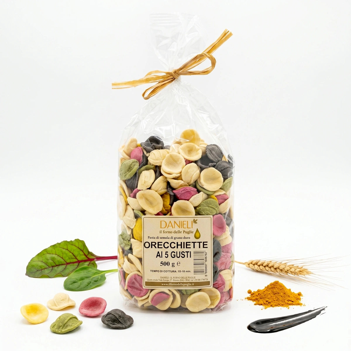 Danieli Orecchiette 5 Gusti pasta pugliese grano duro 500g