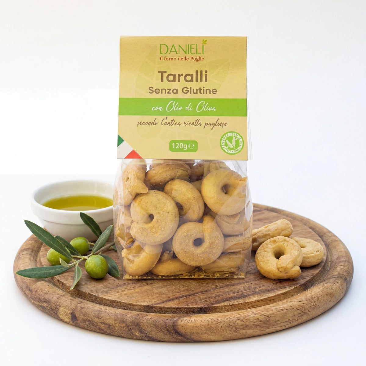 Danieli Senza Glutine Tradizionali Taralli 120g Riso
