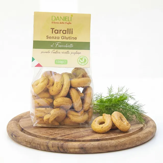 Danieli Taralli senza Glutine Finocchio taralli 120g