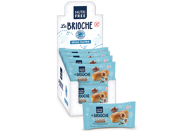 Nutrifree Merende Brioche al Cacao box 8 pezzi