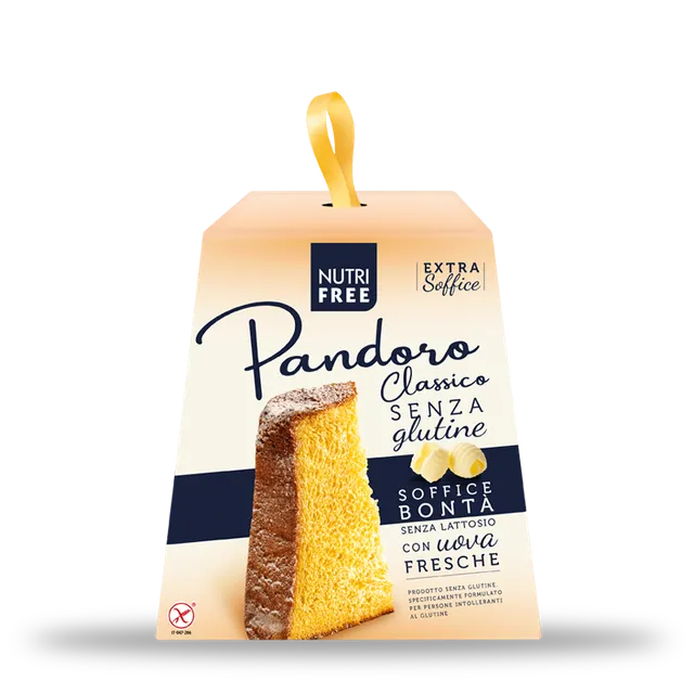 Nutrifree Dolci e ricorrenze Pandoro pandoro senza glutine e lattosio
