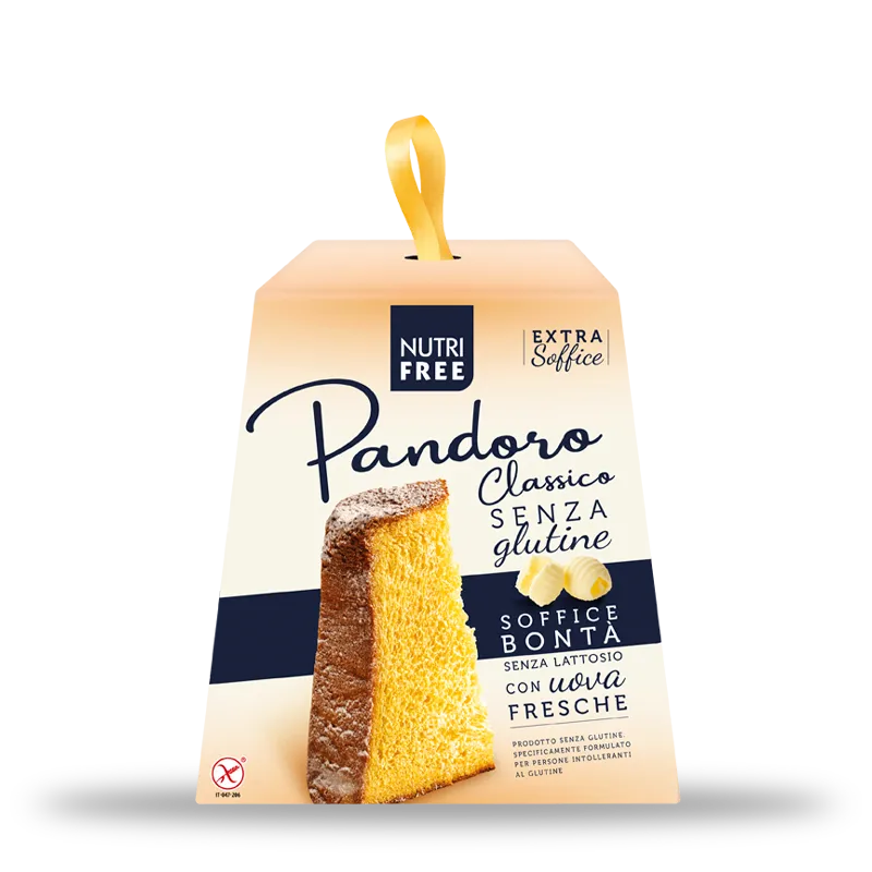 Nutrifree Dolci e ricorrenze Pandoro pandoro senza glutine e lattosio