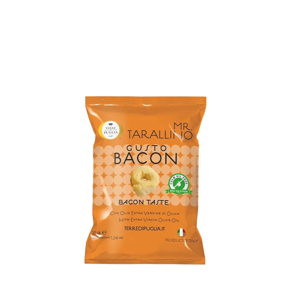 Terre di Puglia Mr Tarallino Taralli Bacon 35g