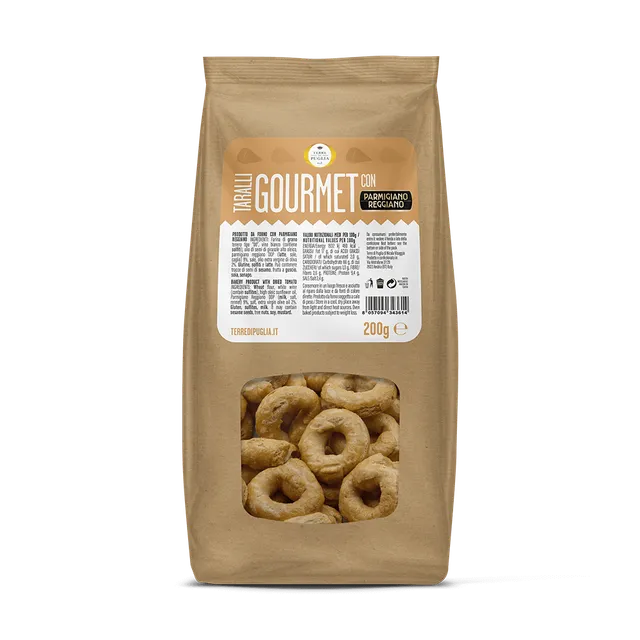 Terre di Puglia Taralli Gourmet 200g Parmigiano Reggiano