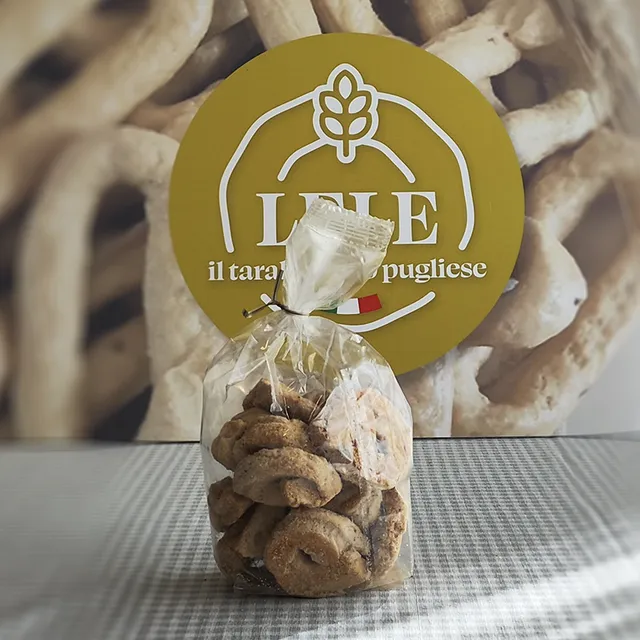 Lele Taralli Dolci Delizie al Vino Rosso 1 Kg Artigianali