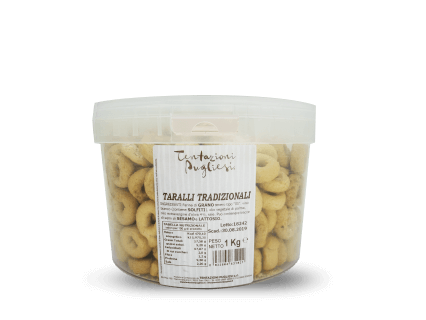 Tentazioni Pugliesi Ho.Re.Ca. Taralli Tradizionali secchio 1kg
