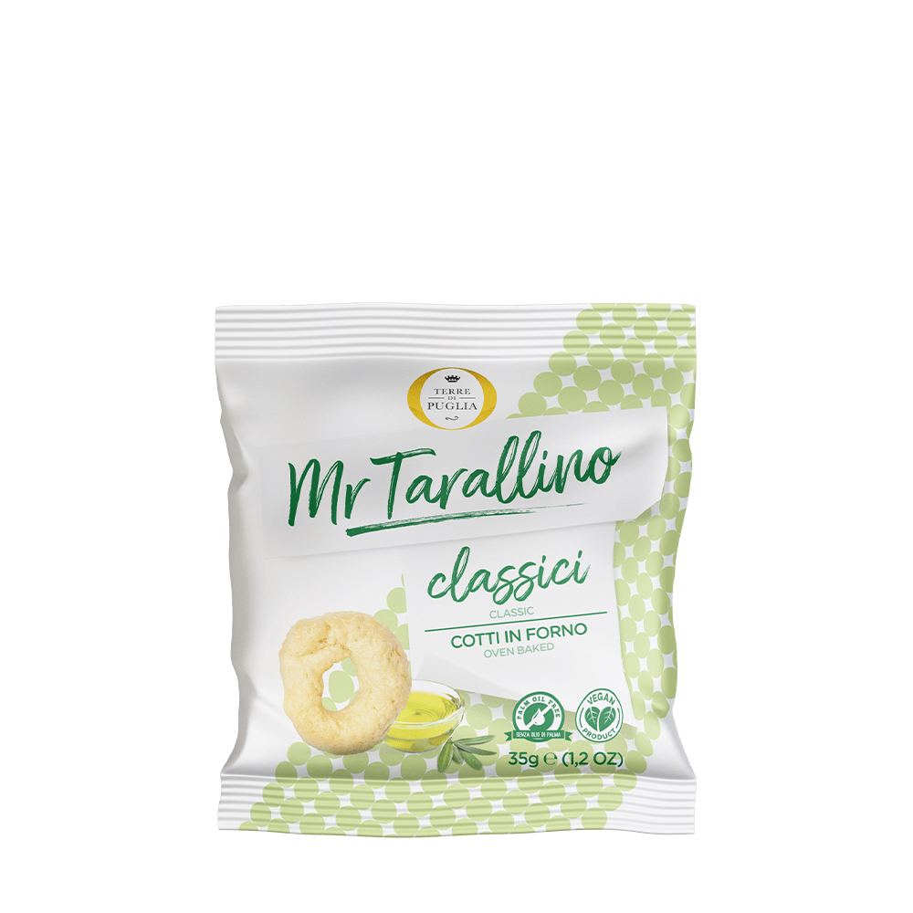 Terre di Puglia Mr Tarallino Taralli 35g Classico 60pz