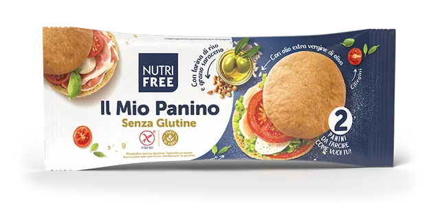 Nutrifree Pane e sostituti Il Mio Panino pane x2 senza lattosio