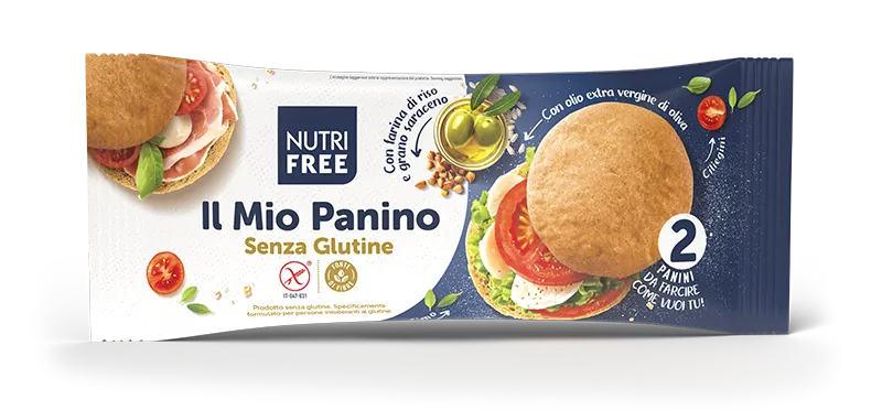 Nutrifree Pane e sostituti Il Mio Panino pane x2 senza lattosio