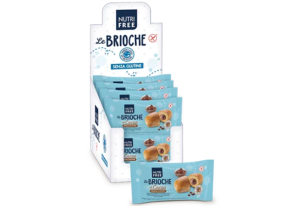 Nutrifree Merende Brioche al Cacao box 8 pezzi