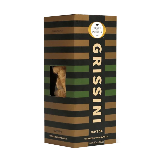 Terre di Puglia Grissini Tarallo minigrissini olio EVO box 150g