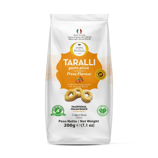 Terre di Puglia I Moderni Taralli gusto Pizza 250g al forno