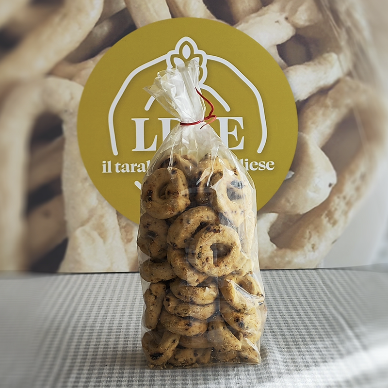 Lele Taralli salati calzone taralli pugliesi 1 kg cipolla uvetta