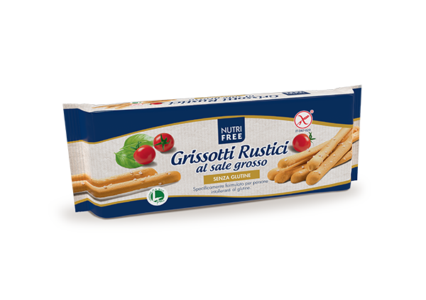Nutrifree Grissotti Rustici grissini sale grosso