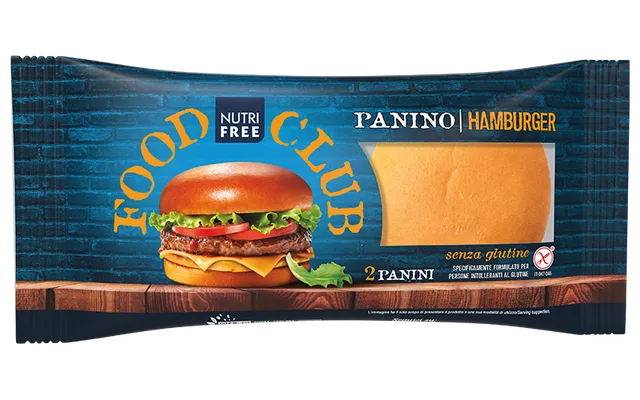 Nutrifree Panino Hamburger pane senza glutine 2 pezzi