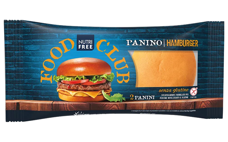 Nutrifree Panino Hamburger pane senza glutine 2 pezzi