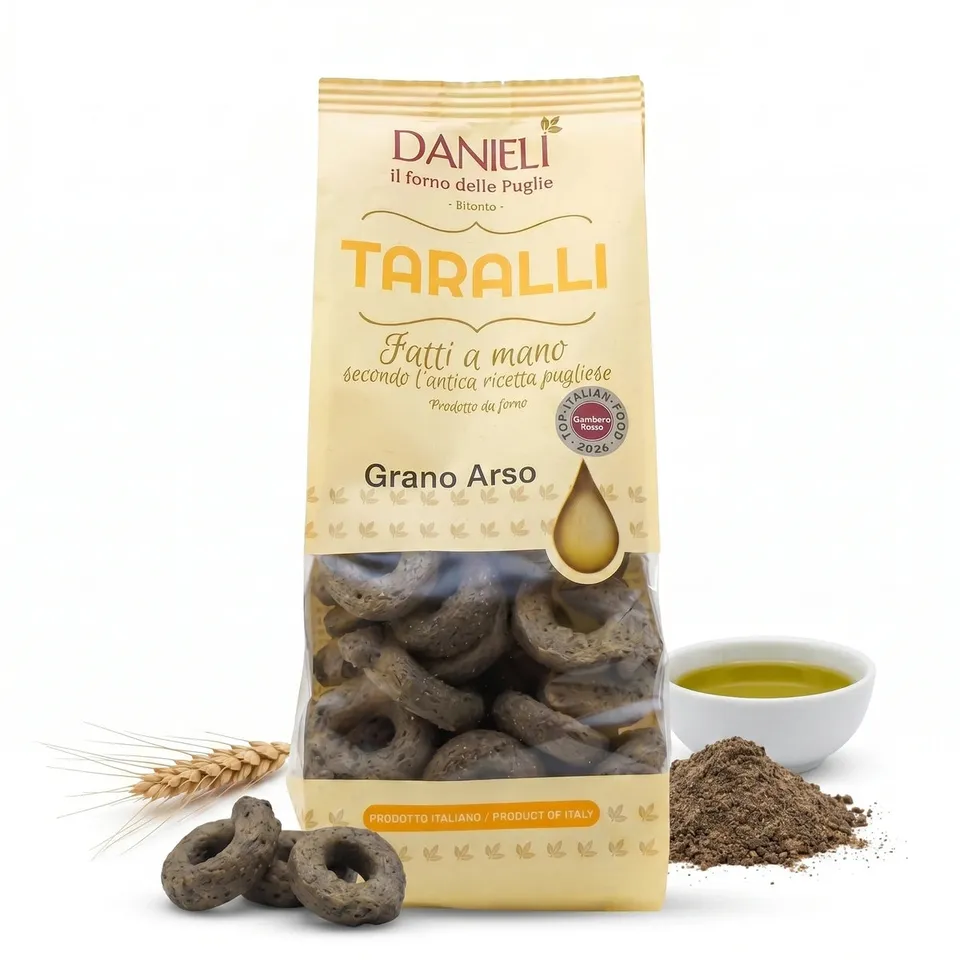 Danieli Taralli Salutari grano arso taralli 240g rustici