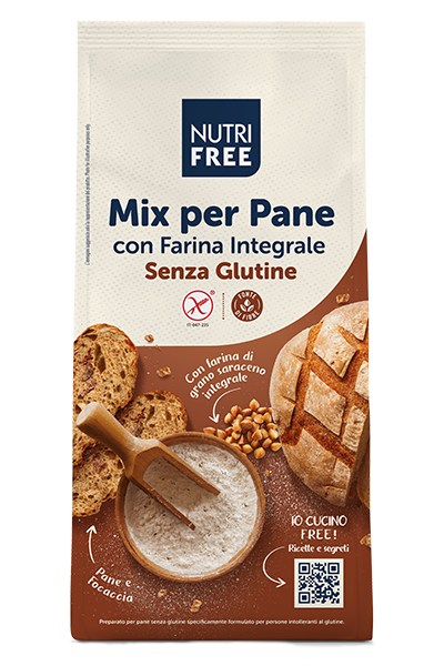Nutrifree Mix per Pane Integrale farina senza glutine