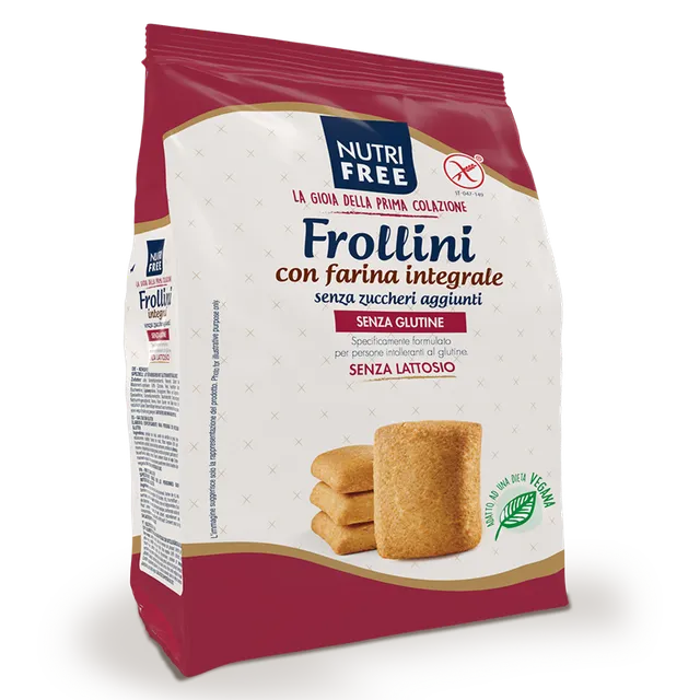 Nutrifree Colazione e biscotti Frollini Integrali senza zuccheri
