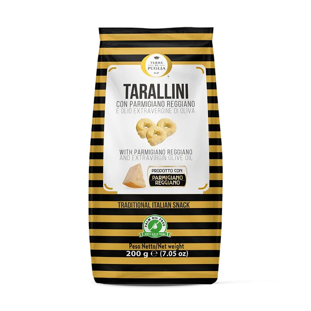 Terre di Puglia Millerighe Tarallini Parmigiano 200g