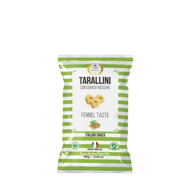 Terre di Puglia Millerighe Finocchio tarallini 80g