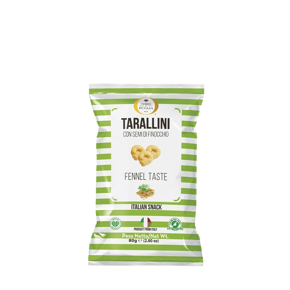 Terre di Puglia Millerighe Finocchio tarallini 80g