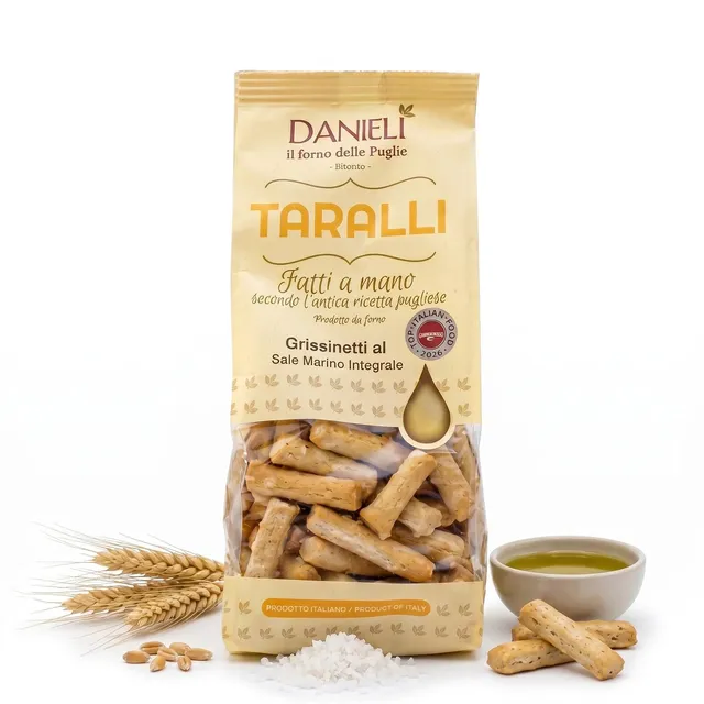 Danieli Taralli Salutari sale Cervia grissinetti integrali 240g