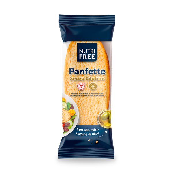 Nutrifree Panfette Monoporzione Pane senza Glutine senza Lattosio